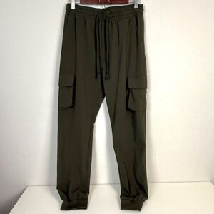 Shinestar Olive Green Cargo Jogger Pants M